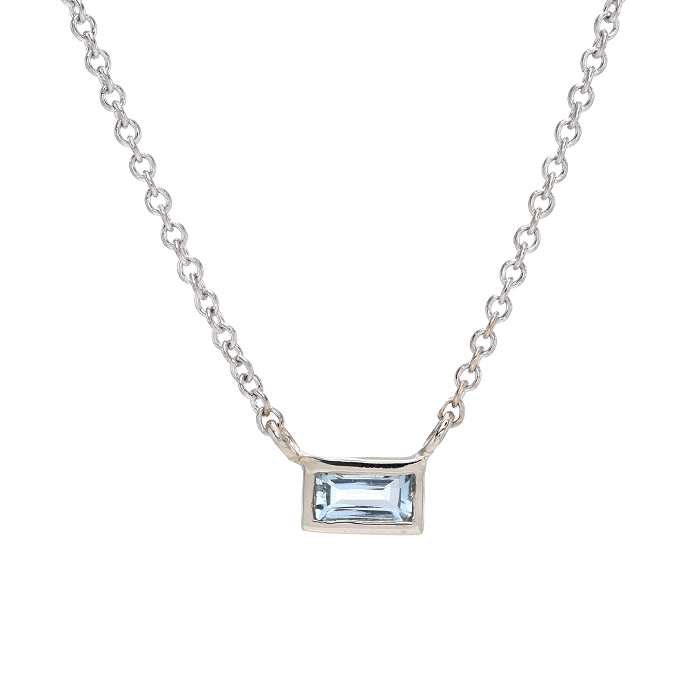 Mille-Feuille Necklace (Rectangle) | Liza Shtromberg Jewelry